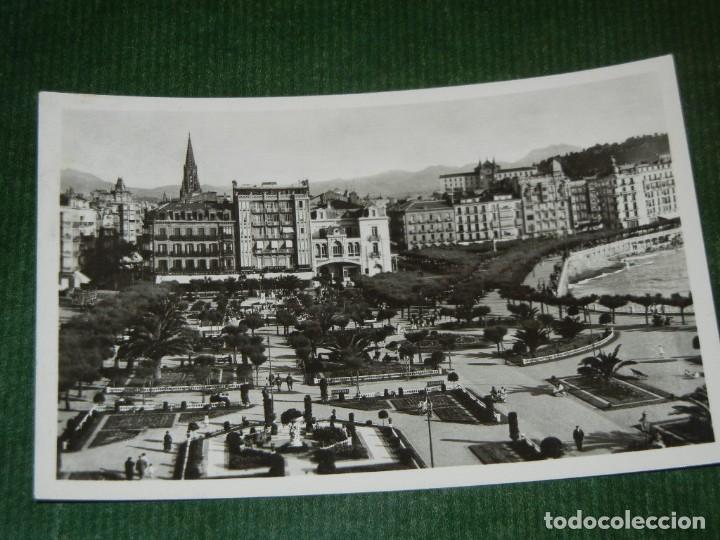 Cartes Postales: SAN SEBASTIAN - JARDINES DE ALDERDI-EBER - GALARZA 251 - CIRCULADA 1961