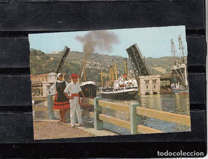Postales: 80 - BILBAO. PUENTE BASCULANTE DEL GENERALISIMO - Foto 1