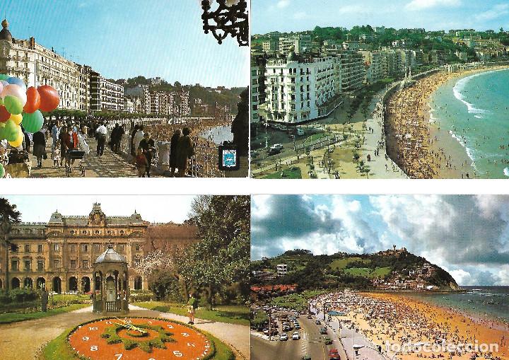 Postales: san sebastian postales sin circular