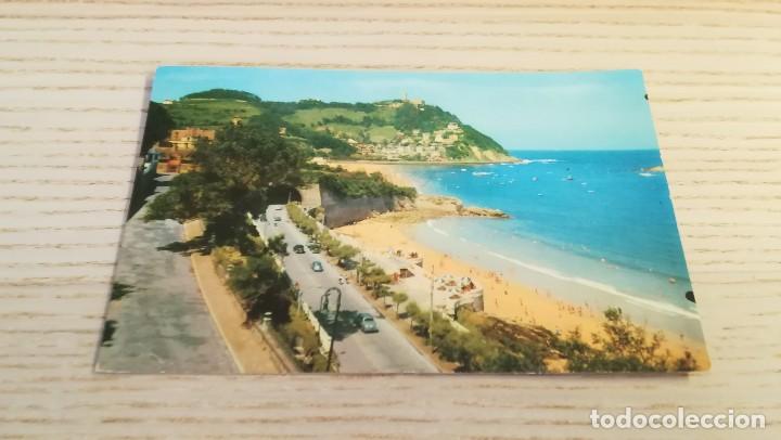 Postales: Postal de San Sebastian. Miraconcha y Monte Igueldo. Manipel. CIRCULADA
