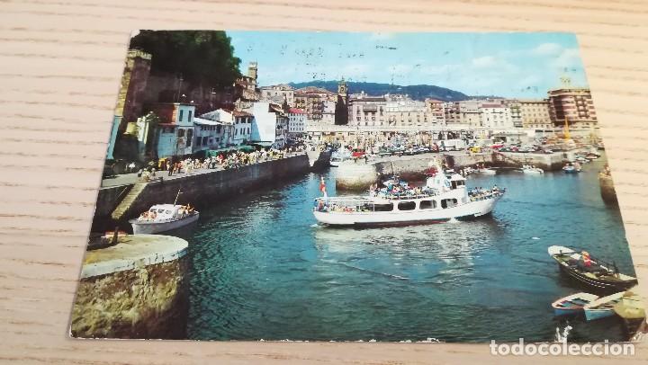 Postales: Postal de San Sebastian. 115. El puerto. Manipel. CIRCULADA