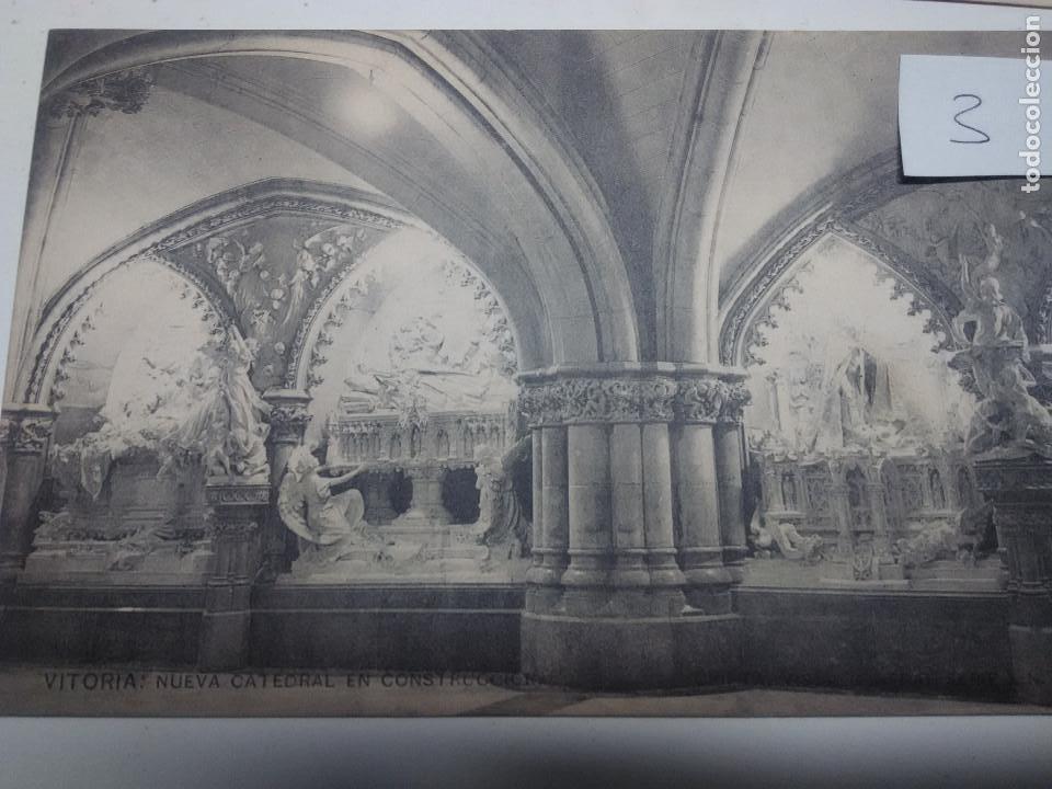Postales: Vitoria Nueva catedral en construcci&oacute;n - Foto 1