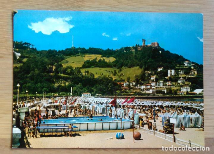 Postales: SAN SEBASTIAN - PLAYA DE ONDARRETA