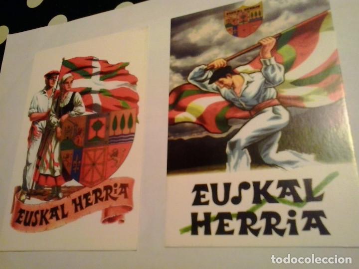 Postales: SERIE COMPLETA DOS POSTALES EUSKAL HERRIA EUSKADI