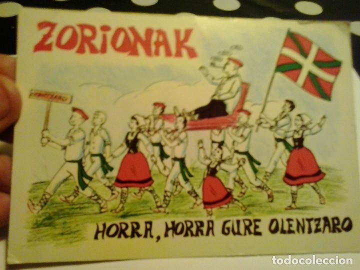 Postales: POSTAL EUSKADI VASCA OLENTZERO OLENTZARO 1976