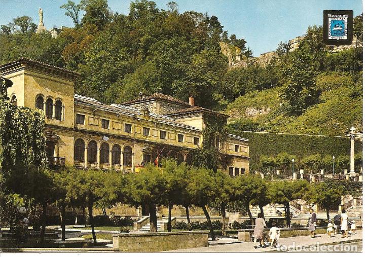 Postales: POSTAL, SAN SEBASTIAN, FACHADA DEL MUSEO SAN TELMO, ED. DOMINGUEZ, SIN CIRCULAR