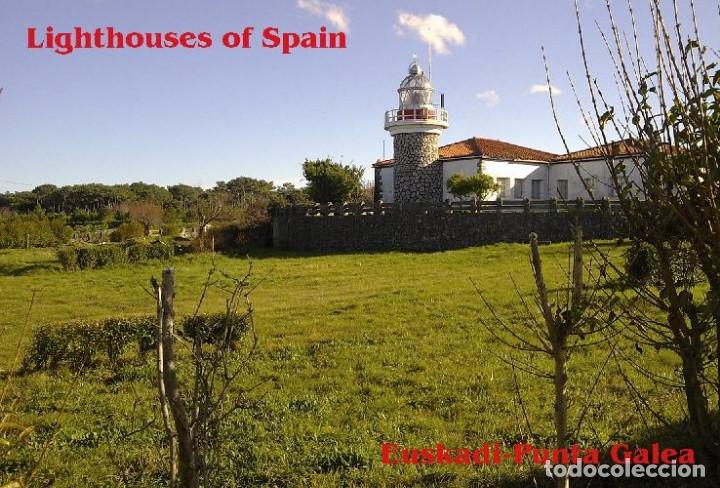 Postales: FAROS DE ESPA&Ntilde;A ,10 POSTALES DE FAROS DE EUSKADI - Foto 1