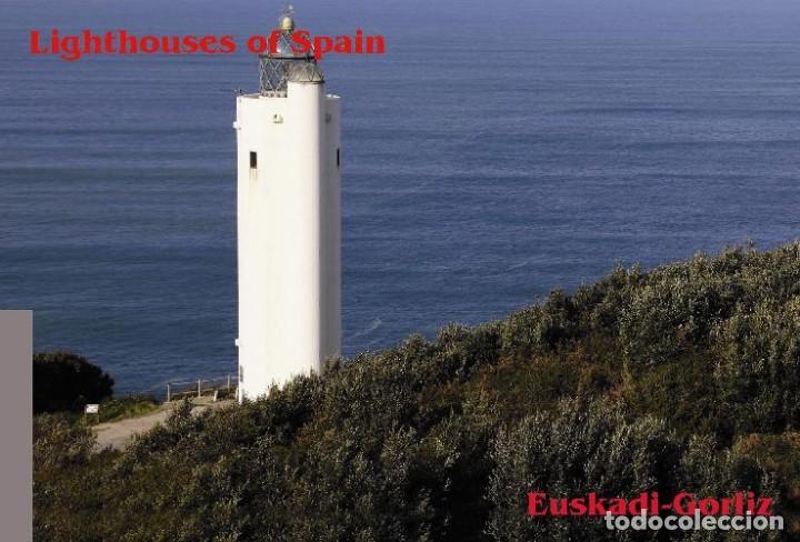 Postales: FAROS DE ESPA&Ntilde;A ,10 POSTALES DE FAROS DE EUSKADI - Foto 2
