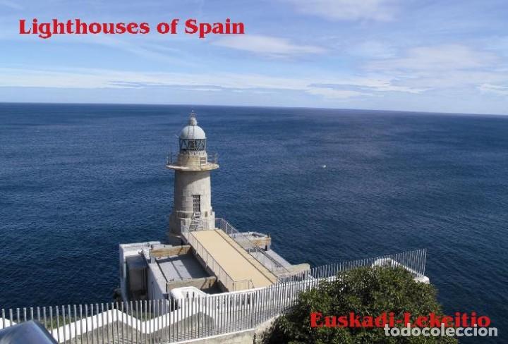 Postales: FAROS DE ESPA&Ntilde;A ,10 POSTALES DE FAROS DE EUSKADI - Foto 4