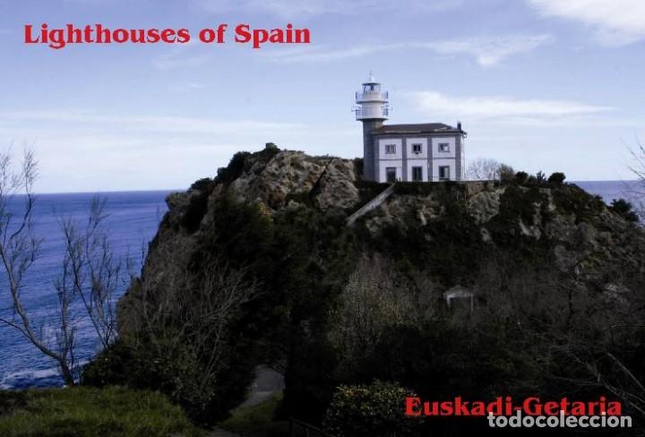 Postales: FAROS DE ESPA&Ntilde;A ,10 POSTALES DE FAROS DE EUSKADI - Foto 6