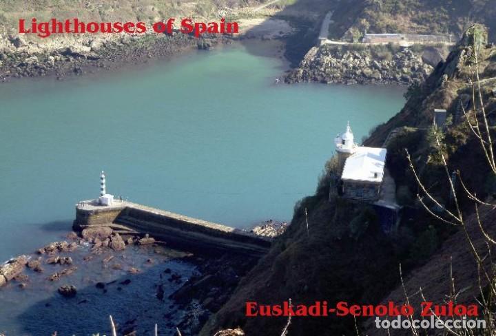 Postales: FAROS DE ESPA&Ntilde;A ,10 POSTALES DE FAROS DE EUSKADI - Foto 9