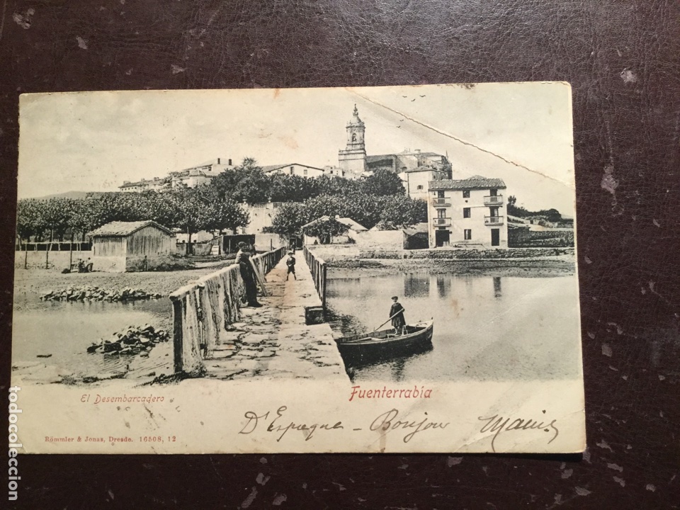 Postales: Fuenterrabia. &Eacute;l desembarcadero - Foto 1