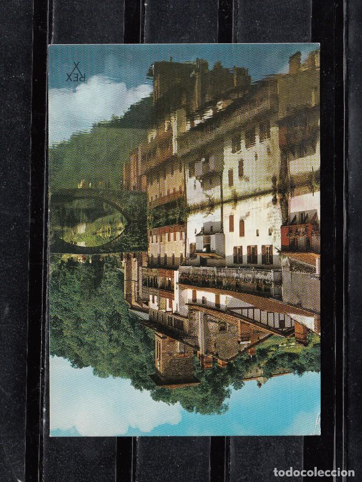 Cartoline: PAYS BASQUE. ST. JEAN PIED DE PORT. VIEILLES MAISONS SUR LA NIVE ET LE PONT D&acute;ESPAGNE