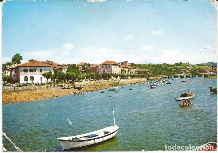 Cartoline: [POSTAL] Panor&aacute;mica de la r&iacute;a. Plenc&iacute;a (Vizcaya) (circulada)