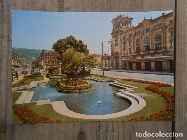 Cartoline: Postal San Sebastian, Jardines de la reina regente