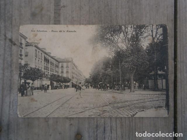 Postais: Postal san sebastian, paseo de la alameda