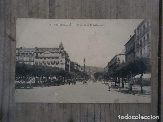 Postais: Postal san sebastian, avenida de la libertad