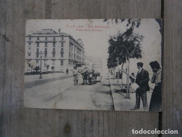Postais: Postal san sebastian, paseo de zurriola