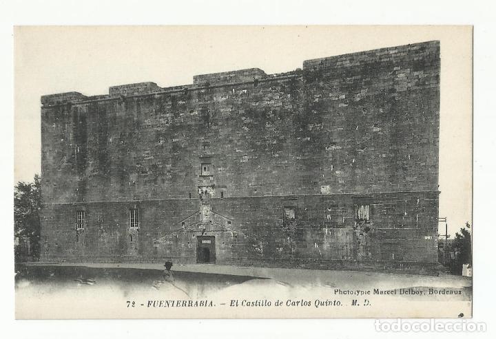 Postales: fuenterrabia   castillo carlos V - Foto 1