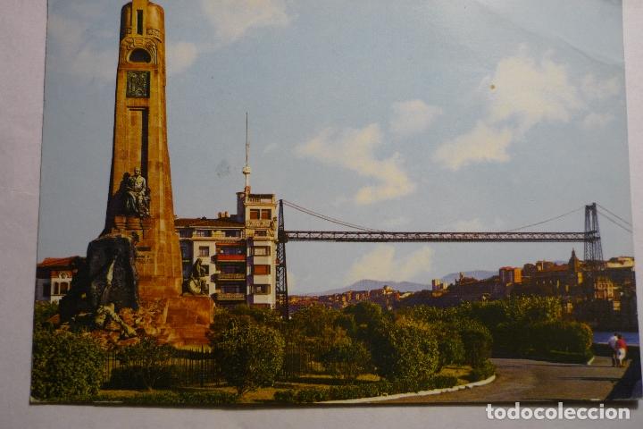 Cartes Postales: POSTAL LAS ARENAS- MONUMENTO E.CHURRUCA -CIRCULADA