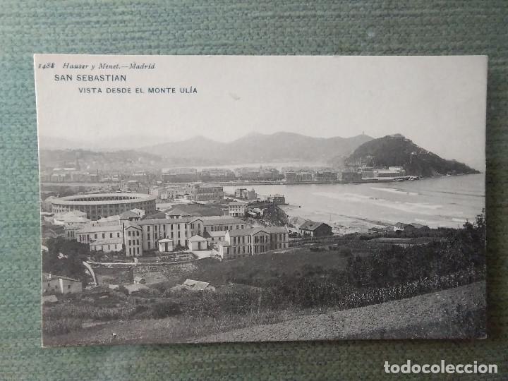 Cartes Postales: POSTAL SAN SEBASTIAN VISTA DESDE EL MONTE ULIA