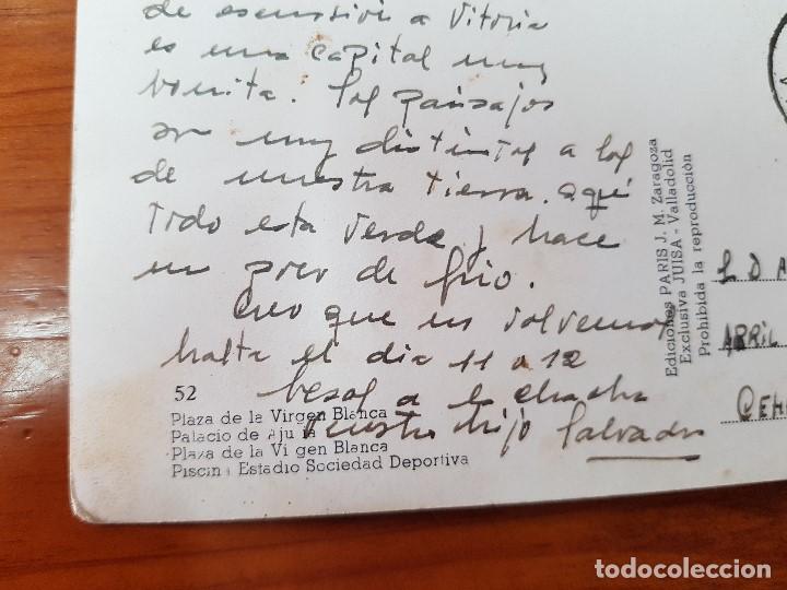 Postales: ANTIGUA POSTAL VITORIA - Foto 2