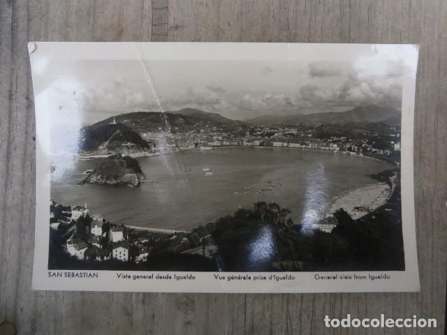 Postcards: Postal san sebastian, vista general desde igueldo