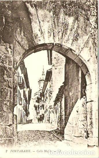 Postales: Fontarabie.- Calle Mayor - Foto 1