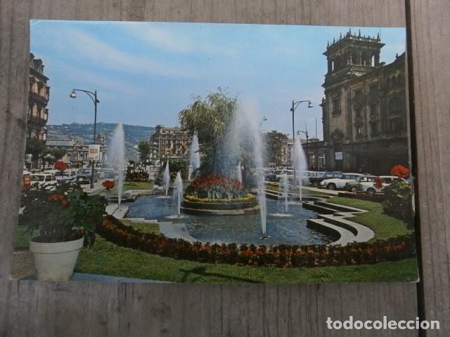 Postcards: Postal san sebastian, jardines de la reina regente
