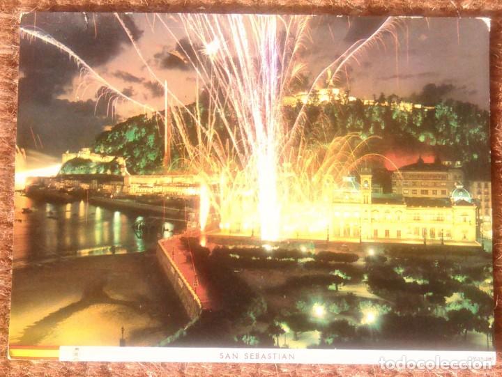 Postcards: SAN SEBASTIAN - FUEGOS ARTIFICIALES