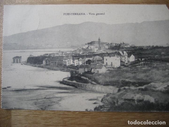 Postales: Fuenterrabia. Vista general. Circulada 1920 - Foto 1