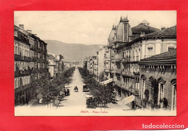 Postales: irun. paseo col&oacute;n - Foto 1