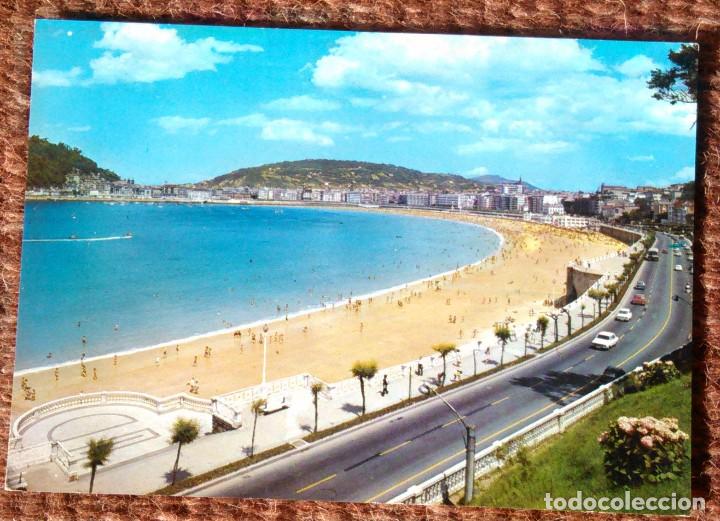 Postales: SAN SEBASTIAN - PLAYA DE LA CONCHA