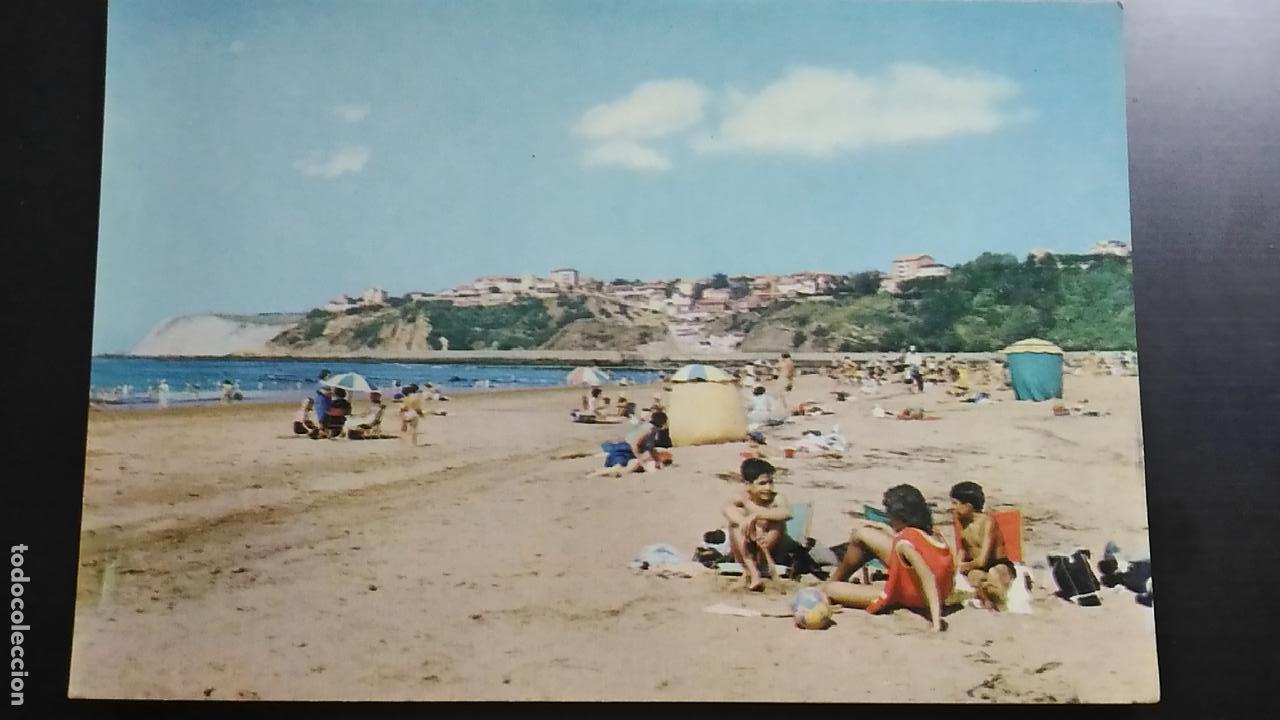 Postales: Postal de Algorta. Vizcaya. Playa Eriaga. - Foto 1