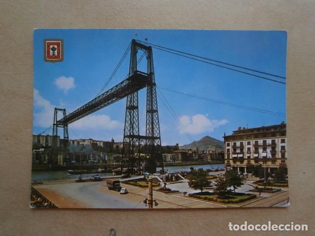 Postcards: Postal las arenas, vizcaya, puente colgante