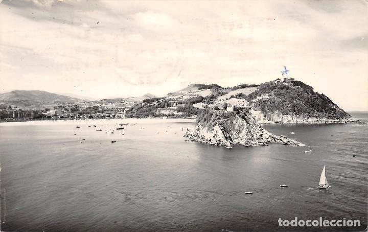 Cartes Postales: SAN SEBASTIAN.- ISLA DE SANTA CLARA Y MONTE IGUELDO
