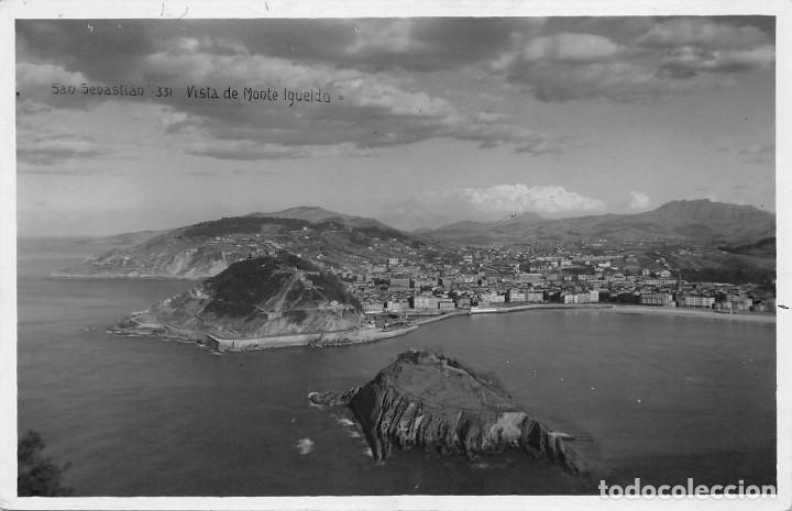 Cartes Postales: SAN SEBASTIAN.- VISTA DE MONTE IGUELDO