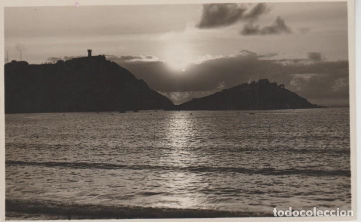Postais: (257) SAN SEBASTIAN . CONTRALUZ DESDE EL PASEO DE LA CONCHA