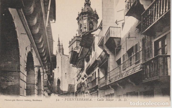 Postais: (54) FUENTERRABIA. CALLE MAYOR