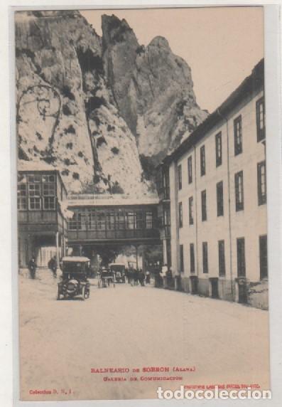Postales: Balneario de Sobr&oacute;n Alava. Galer&iacute;a de comunicaci&oacute;n. Colecci&oacute;n D M I Sin circular.