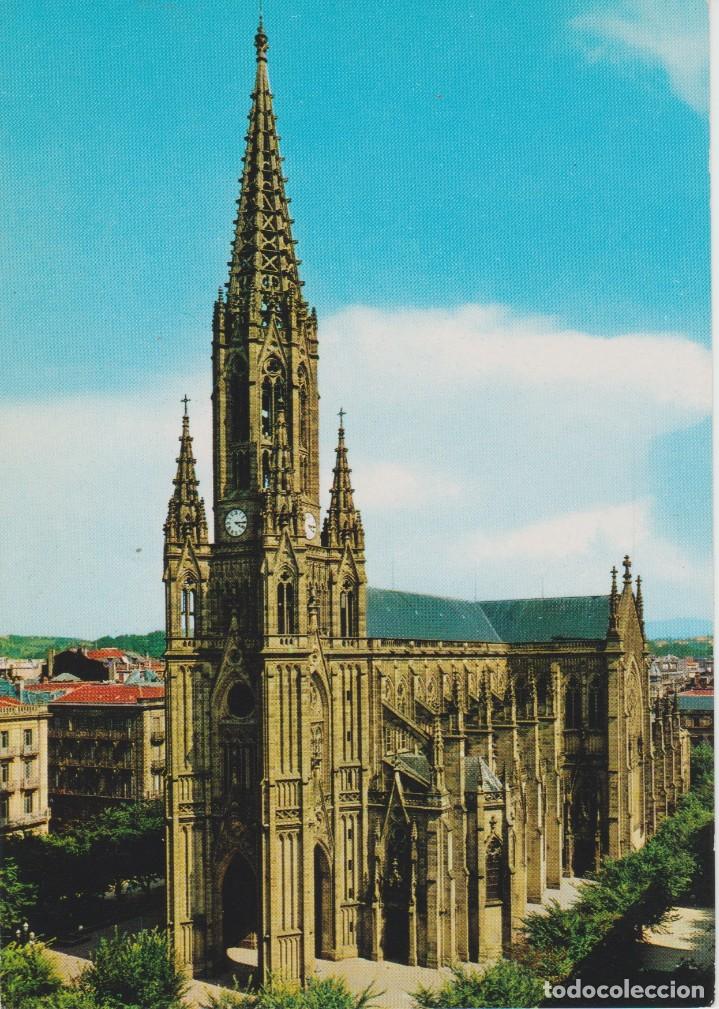 Postais: (75) SAN SEBASTIAN. LA CATEDRAL