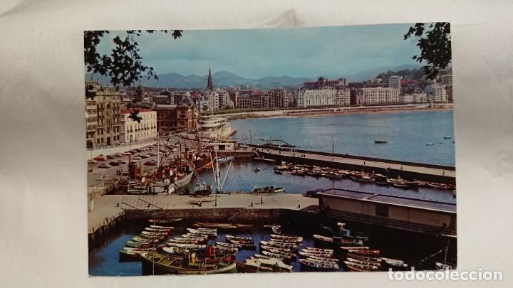 Postkarten: ANTIGUA POSTAL PUERTO Y BAH&Iacute;A SAN SEBASTI&Aacute;N