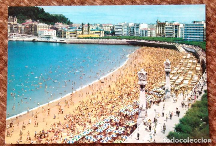 Postais: SAN SEBASTIAN - PLAYA DE LA CONCHA