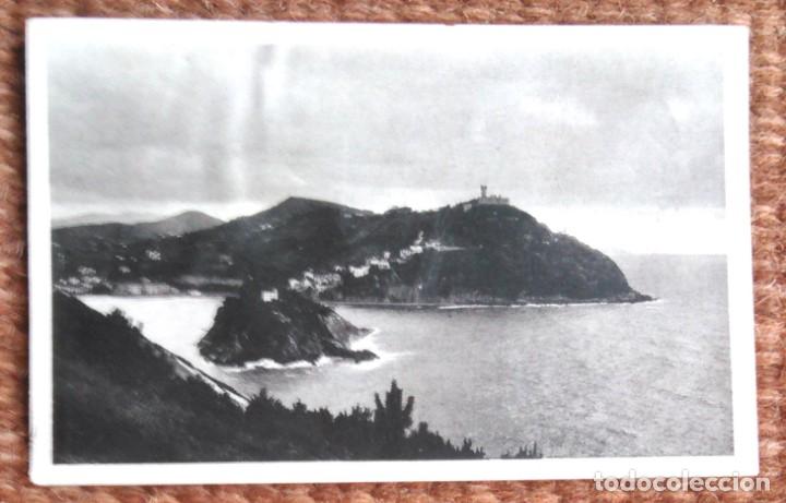Postcards: SAN SEBASTIAN - ISLA DE SANTA CLARA - HAUSER Y MENET