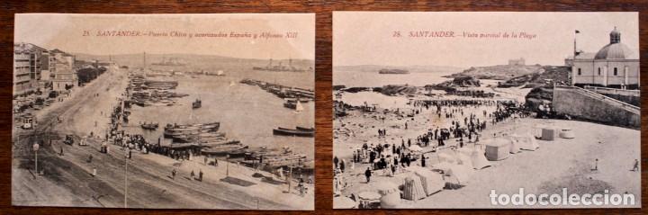 Cartes Postales: 2 Tarjetas Postales - San Sebastian- ed. la  ideal , papeler&iacute;a - a&ntilde;os 20