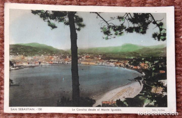 Postais: SAN SEBASTIAN - PLAYA DE LA CONCHA
