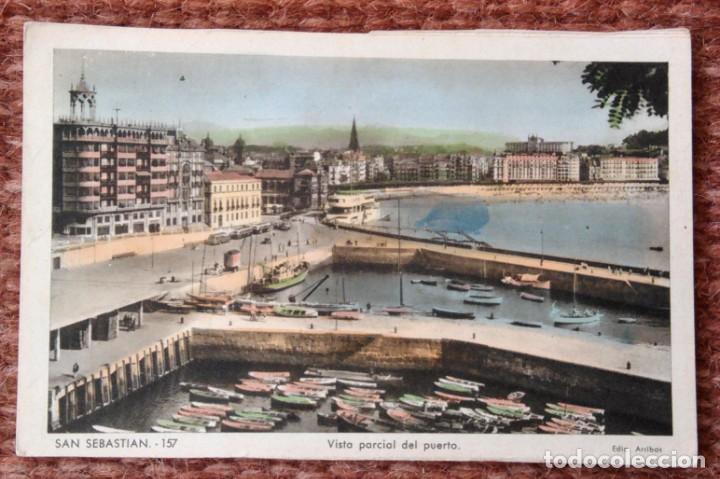 Postais: SAN SEBASTIAN - VISTA DEL PUERTO