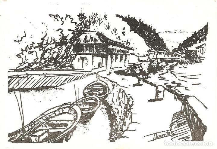 Postais: POSTAL, EA-VIZCAYA, MUELLE DE AMARRE DE EMBARCACIONES, PINTOR-IBARRETXE, SIN CIRCULAR