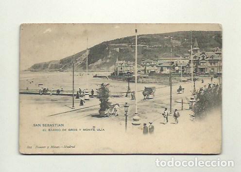 Postales: San Sebasti&aacute;n Gros y Ulia XIX - Foto 1