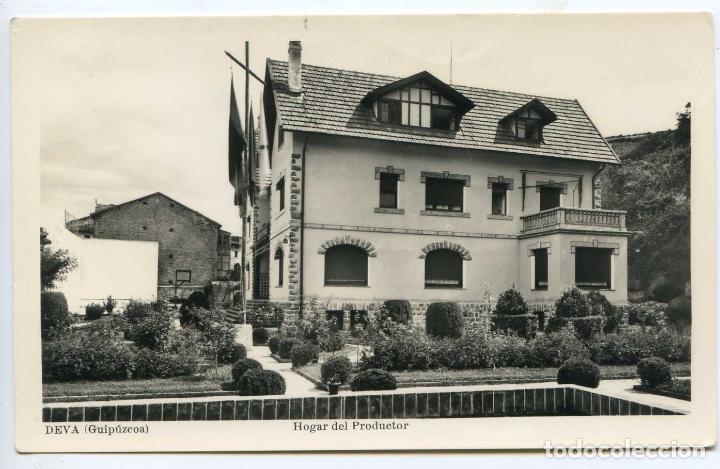 Postales: Deva, Guip&uacute;zcoa. Hogar del productor. Manipel - Foto 1